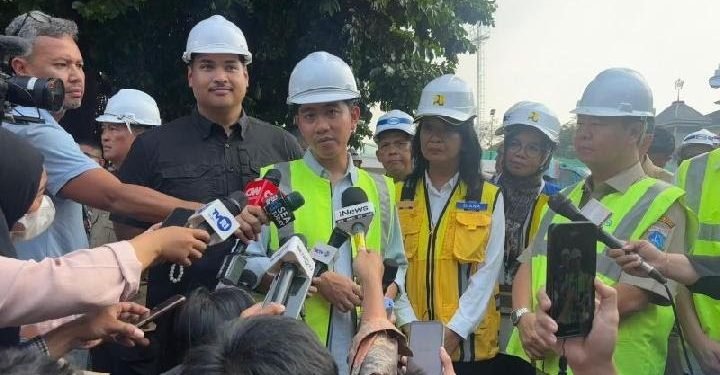 Gibran Tinjau Proyek Pusat Olahraga Cibubur