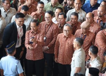 Pj Gubernur Banten Al Muktabar Dampingi Presiden Jokowi Buka TEI 2024