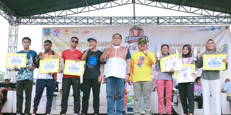 HUT ke-498 Kabupaten Serang, Disporapar Gelar Fun Run 5K dan Kejuaraan Tarkam