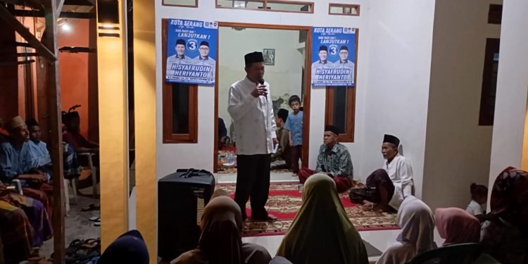 Sosialisasi di Kilasah Kasemen, Syafrudin Paparkan 8 Program Ungulan