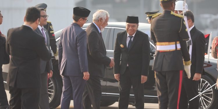 Pj Gubernur Banten Turut Sambut Tamu Negara Pelantikan Presiden dan Wakil Presiden Republik Indonesia 2024-2029