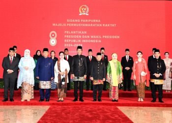 Presiden Jokowi Hadiri Pelantikan Presiden dan Wakil Presiden Republik Indonesia 2024-2029