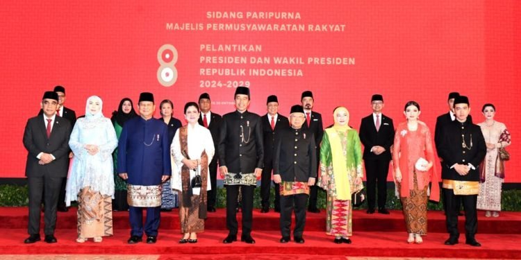 Presiden Jokowi Hadiri Pelantikan Presiden dan Wakil Presiden Republik Indonesia 2024-2029
