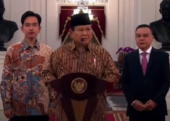 Susunan Menteri-Wamen Kabinet Merah Putih Prabowo-Gibran 