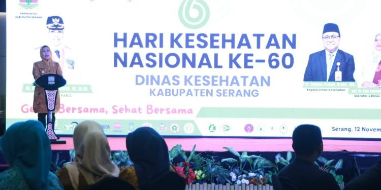 Peringati HKN 2024, Bupati Serang Terus Edukasi Masyarakat terkait PHBS