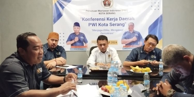 Rancang Program 2025, PWI Kota Serang Gelar Konferensi Kerja Daerah