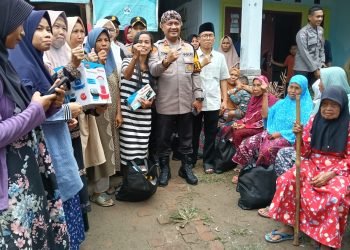 Ngariung Iman Ngariung Aman Kapolres Serang Gelar Baksos