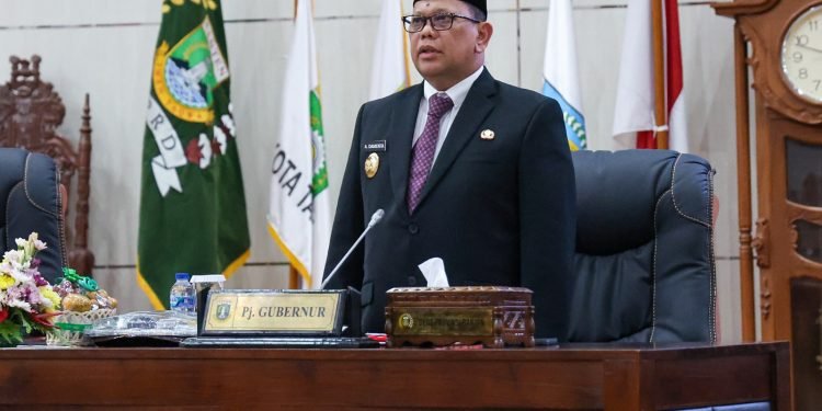 Pj Gubernur Hadiri Rapat Paripurna DPRD Provinsi Banten
