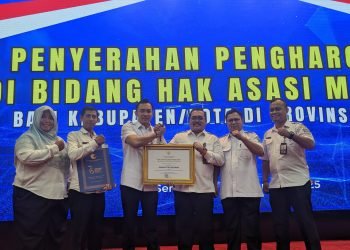Pemkab Serang Terima Penghargaan Kabupaten Peduli HAM dari Kementerian