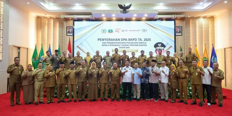 Serahkan DPA SKPD Provinsi Banten TA 2025, Pj Gubernur A Damenta: Percepatan Pemenuhan Realisasi Target Kinerja