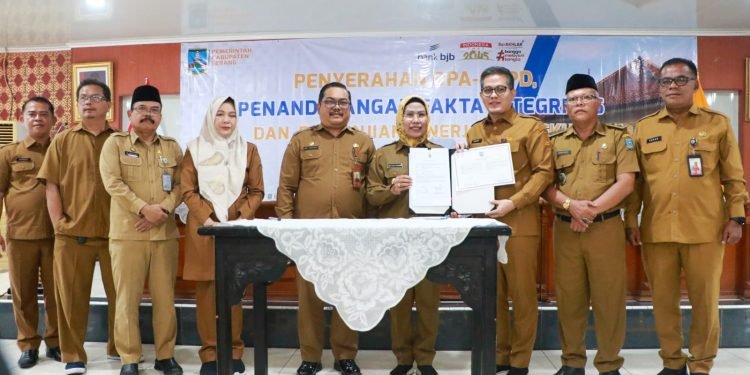 Serahkan DPA 2025, Bupati Serang Tegaskan Prioritas Utama untuk Masyarakat