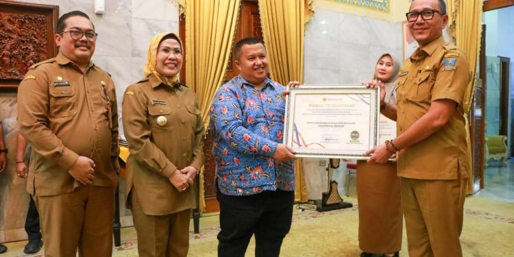 4 OPD Kabupaten Serang Raih Nilai Tertinggi Pelayanan Publik dari Ombudsman Banten