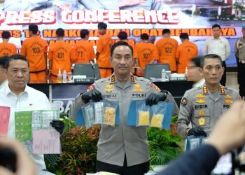 Dirresnarkoba Polda Banten dan Jajaran Ungkap Kasus Tindak Pidana Narkoba dan Obat Berbahaya Selama Januari 2025