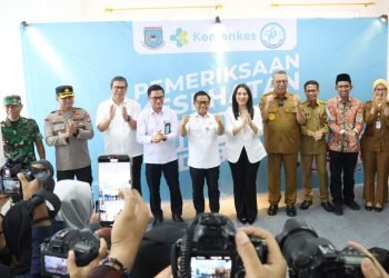 Dampingi Menko Pemberdayaan Masyarakat, Pj Sekda Nana Supiana: Pemprov Banten Sambut Program Cek Kesehatan Gratis