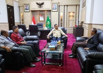 Pj Gubernur A Damenta Terima Kunjungan Ketua Pengadilan Tinggi Banten