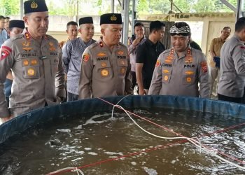 Kapolda Banten Kagum Program Ketahanan Pangan Yang Dijalankan Kapolres Serang 