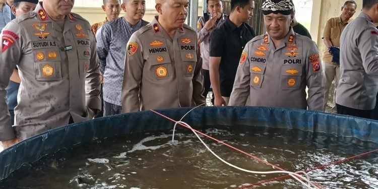 Kapolda Banten Kagum Program Ketahanan Pangan Yang Dijalankan Kapolres Serang 