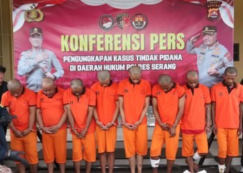 Tim Resmob Polres Serang Tangkap Pelaku Pencurian Spesialis Mobil Bak Antar Provinsi