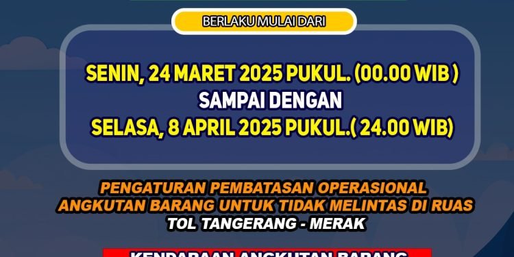 Polda Banten Terapkan Rekayasa Lalu Lintas Antisipasi Mudik Lebaran