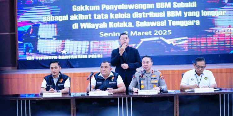 Bareskrim Polri Ungkap Sindikat Penyelewengan BBM Subsidi di Kolaka, Kerugian Negara Capai Rp 105 Miliar