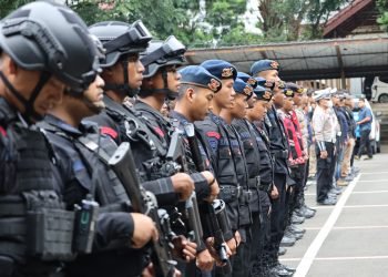 Polda Banten Apel Pam Rapat Paripurna Gubernur Banten