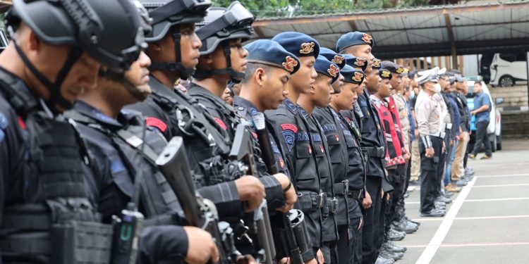 Polda Banten Apel Pam Rapat Paripurna Gubernur Banten