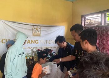 Ramadhan Penuh Berkah, Satreskrim Polres Serang Bagikan Takjil dan Santunan Pada Anak Yatim