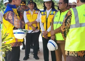 Gubernur Banten Andra Soni Dampingi Wapres Gibran Rakabuming Tinjau Proyek Tol Serang – Panimbang Sesi 2