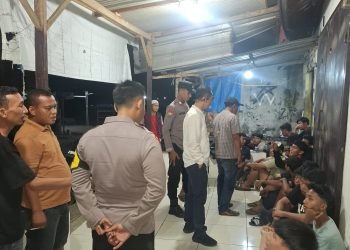 Diduga Hendak Perang Sarung dan Balap Liar, Polsek Cikande Amankan Belasan Remaja