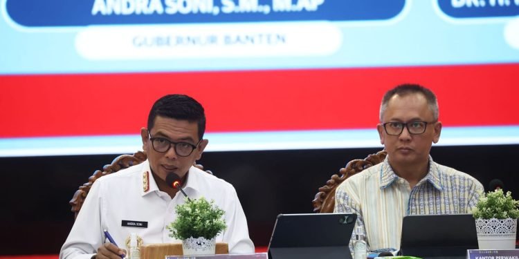 Jelang Lebaran, Gubernur Banten Andra Soni Ajak Kepala Daerah se-Provinsi Banten Antisipasi Lonjakan Harga dan Ketersediaan Barang