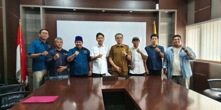 Tingkatkan Sinergitas, PWI Banten Sambangi Wakil Walikota Serang