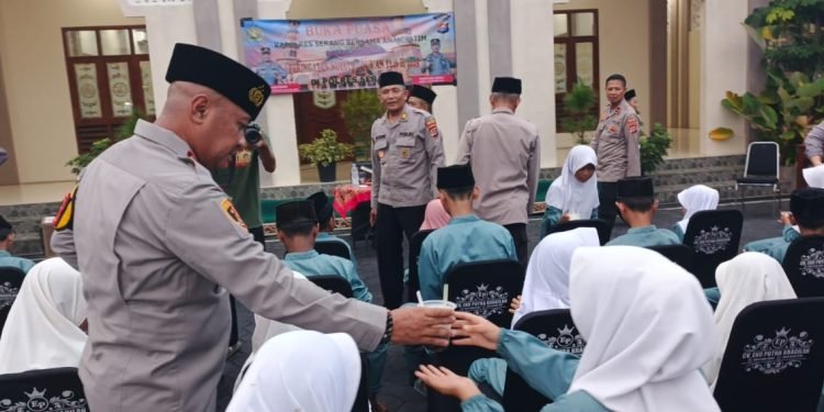 Polres Serang Rayakan Nuzulul Qur’an dengan Buka Puasa Bersama Anak Yatim Piatu