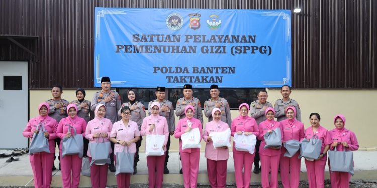 Wakapolda Banten Uji Coba Dapur SPPG, Tingkatkan Gizi Anak