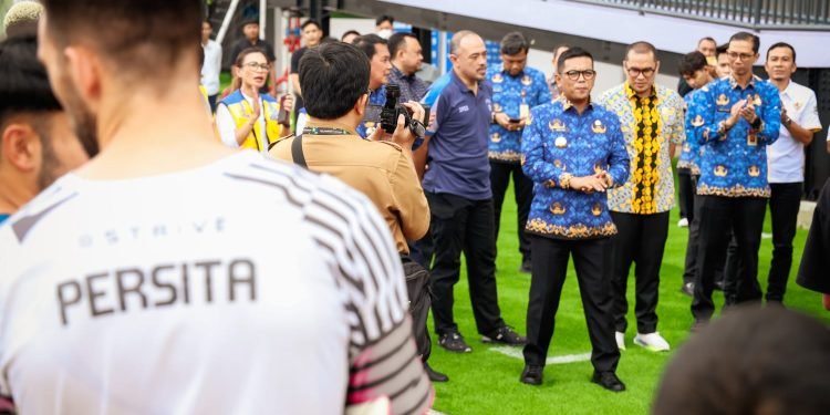 Gubernur Banten Saksikan Peresmian Stadion Indomilk Arena di Tangerang