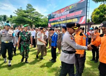Kapolres Serang Pimpin Apel Kesiapan Operasi Ketupat Maung 2025