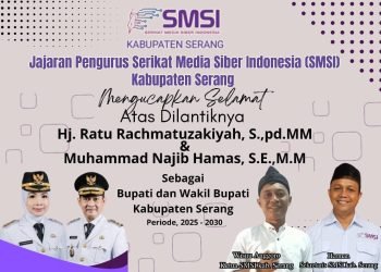 SMSI Kabupaten Serang Sambut Pelantikan Bupati dan Wakil Bupati Baru dengan Semangat Kolaborasi