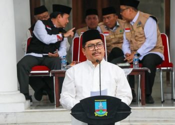 Tangis Haru saat Lepas Pemberangkatan 393 Jemaah Haji Asal Kabupaten Serang