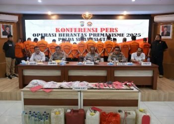 189 Kasus Premanisme Diungkap Polda Sulut, 63 Tersangka