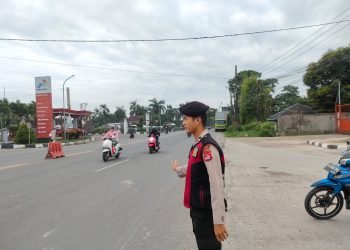 Polres Serang Jamin Keamanan dan Kelancaran Arus Lalu Lintas di Jam Sibuk
