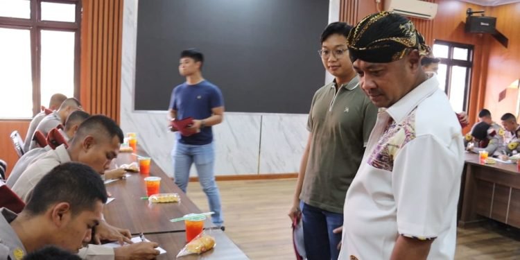 Evaluasi Kinerja Taruna Akpol di Polres Serang