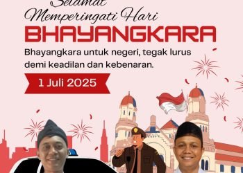 SMSI Kabupaten Serang Ucapkan Selamat HUT Bhayangkara ke-79