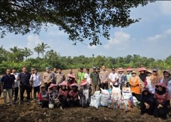 Kapolres Serang Turun Langsung, Dukung Ketahanan Pangan dengan Aksi Nyata
