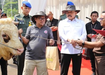 Penyerahan Hewan Kurban Idul Adha 1446 H di Kejaksaan Agung RI
