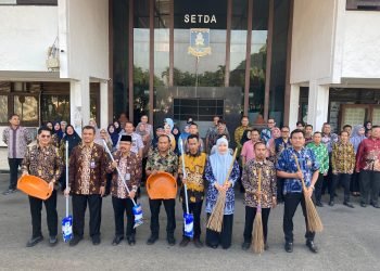 Menebar Hijau, Membersihkan Bumi: Pemkab Serang Rayakan Hari Lingkungan Hidup