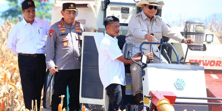 Presiden Apresiasi Peran Polri dalam Mendukung Ketahanan Pangan Nasional
