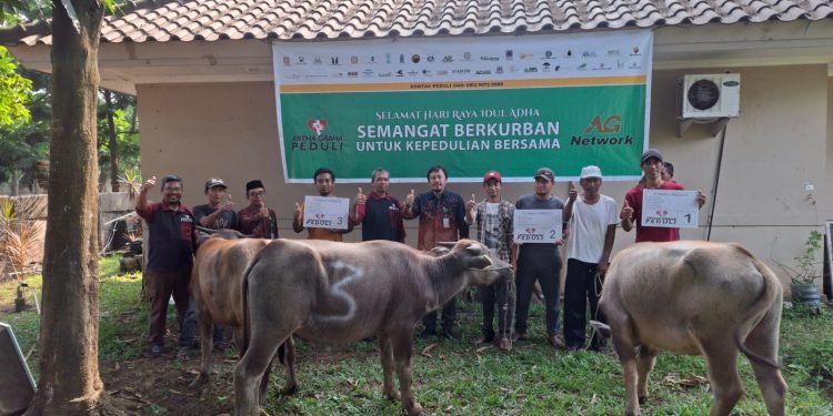 Apresiasi Tinggi untuk PT Angels Products atas Penyaluran Hewan Kurban