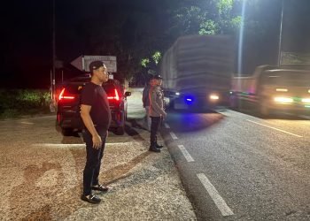 Polsek Lima Puluh Tingkatkan Patroli Cegah Gangguan Kamtibmas