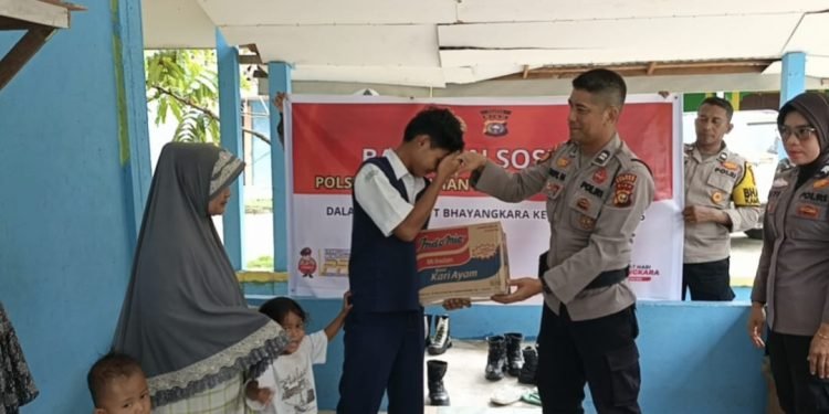 Polda Riau Tunjukkan Kepedulian di HUT Bhayangkara ke-79