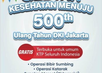Gebyar Kesehatan Gratis Rayakan HUT Jakarta ke-500