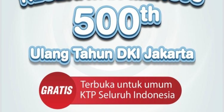 Gebyar Kesehatan Gratis Rayakan HUT Jakarta ke-500